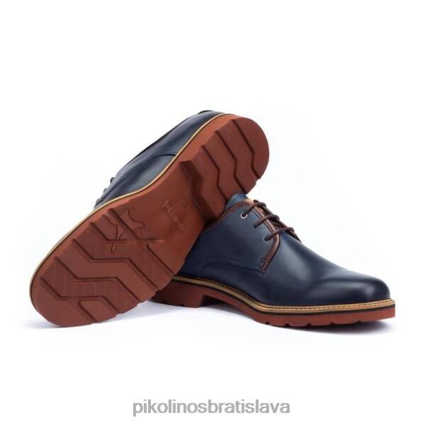 obuv Modrá Pikolinos 640B4968 topánky bilbao blucher muži