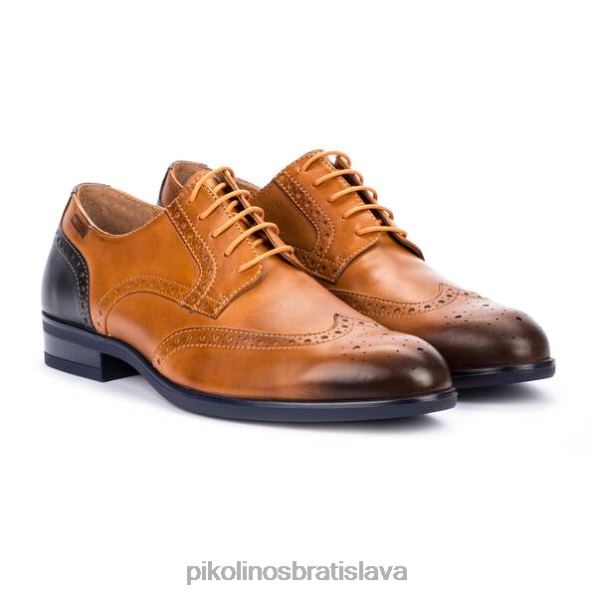 obuv brandy Pikolinos 640B4894 bristolová topánka s detailmi muži