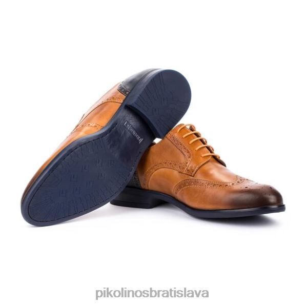 obuv brandy Pikolinos 640B4894 bristolová topánka s detailmi muži