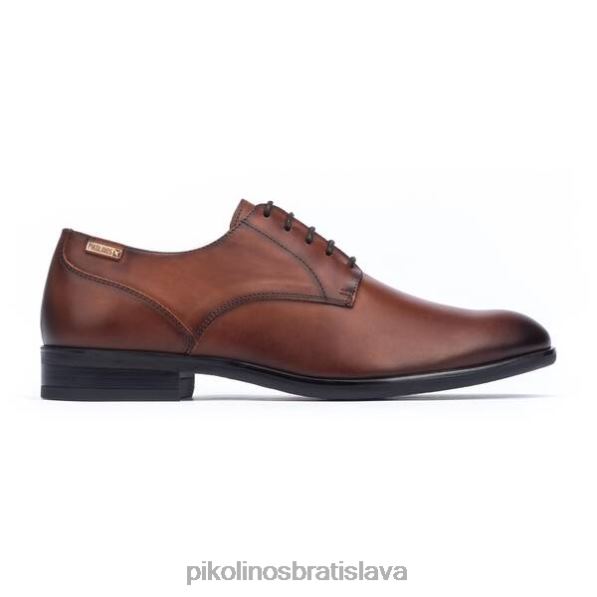 obuv cuero Pikolinos 640B4581 bristol jednoduchý a elegantný blucher muži
