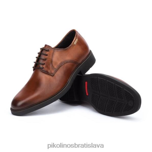 obuv cuero Pikolinos 640B4584 elegantná topánka lorca muži