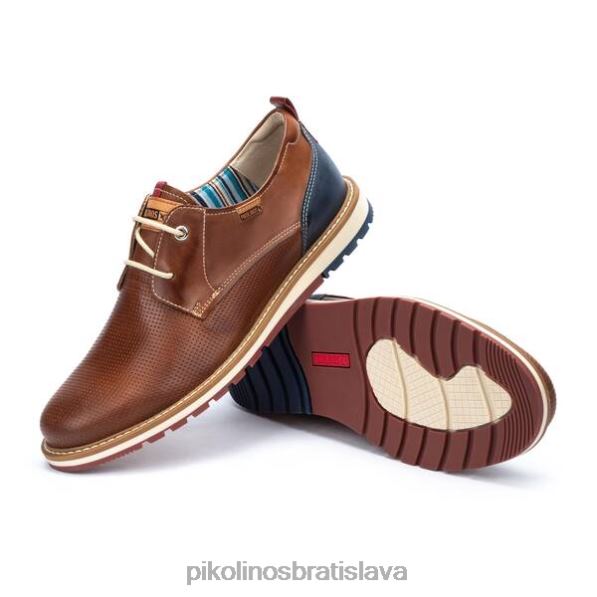 obuv cuero Pikolinos 640B4601 berna bluchers so športovou podrážkou muži