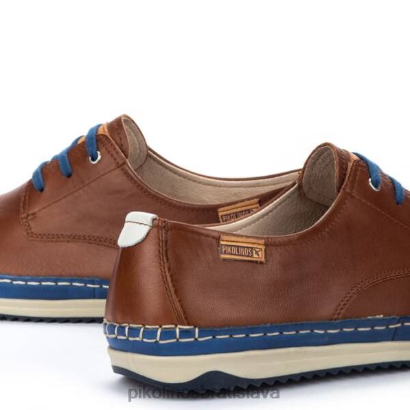 obuv cuero Pikolinos 640B4922 motrilové dvojfarebné topánky muži