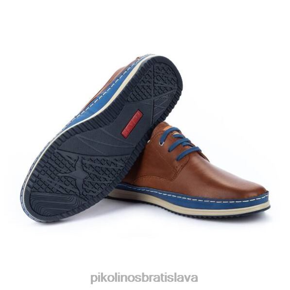 obuv cuero Pikolinos 640B4922 motrilové dvojfarebné topánky muži