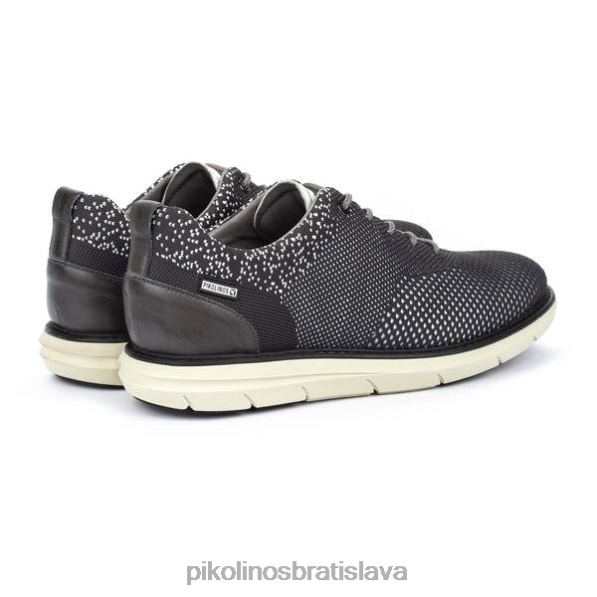 obuv šedá/biela Pikolinos 640B4954 amberes ležérne topánky muži