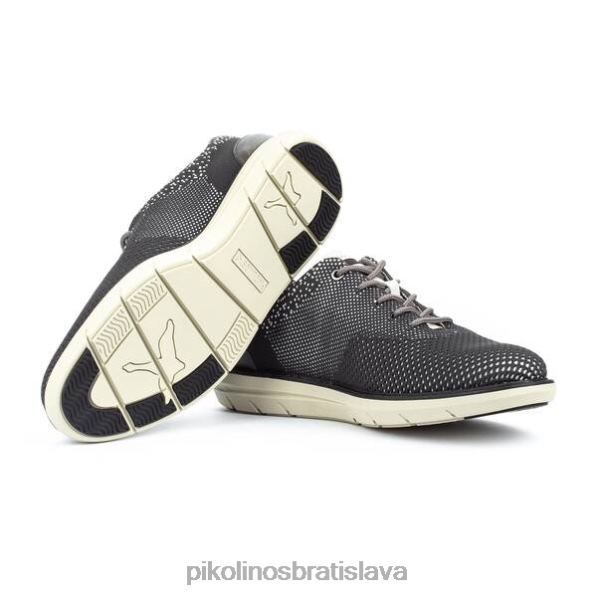 obuv šedá/biela Pikolinos 640B4954 amberes ležérne topánky muži