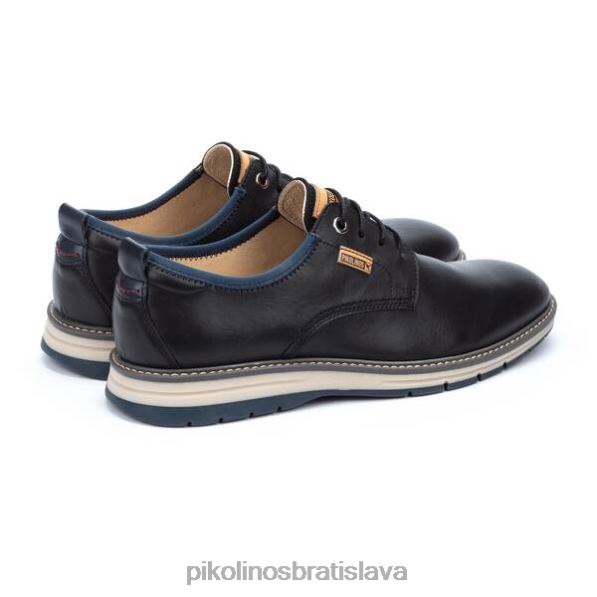 obuv čierna Pikolinos 640B4594 canet bluchers so športovou podrážkou muži