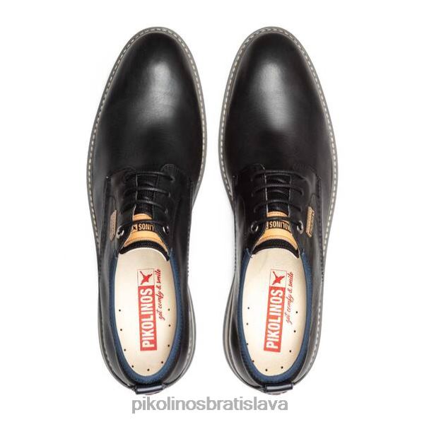 obuv čierna Pikolinos 640B4594 canet bluchers so športovou podrážkou muži