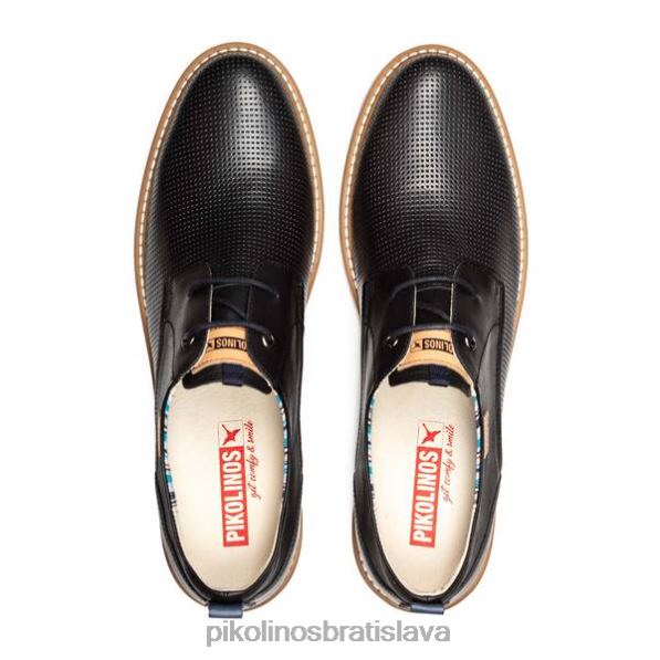 obuv čierna Pikolinos 640B4599 berna bluchers so športovou podrážkou muži