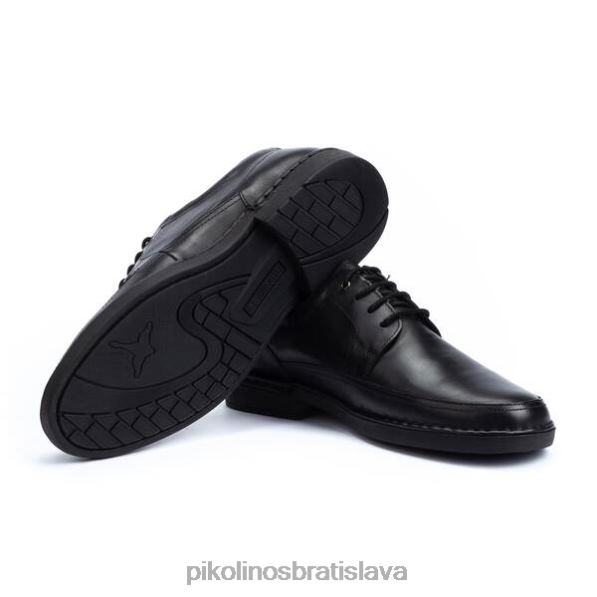obuv čierna Pikolinos 640B4953 bermeo základná obuv muži