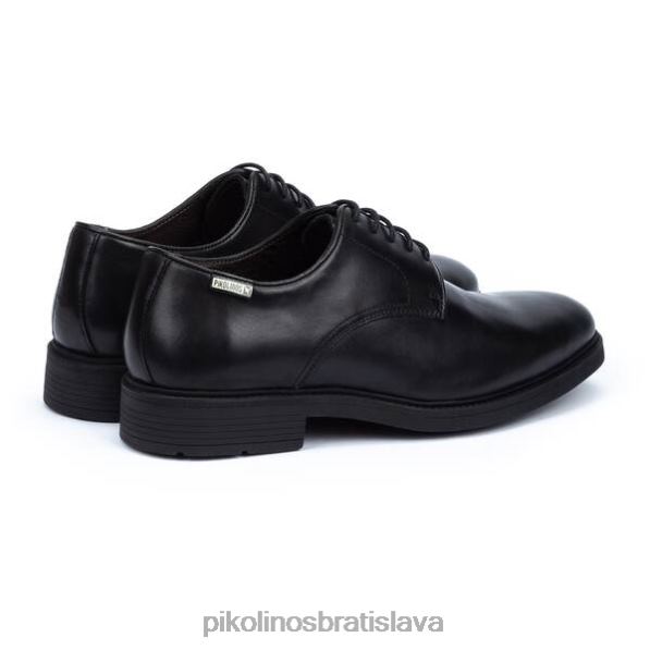 obuv čierna-df Pikolinos 640B4582 elegantná topánka lorca muži