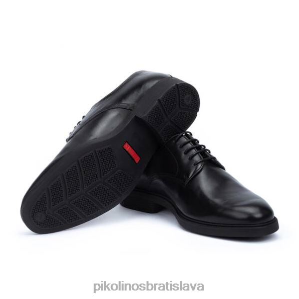 obuv čierna-df Pikolinos 640B4582 elegantná topánka lorca muži
