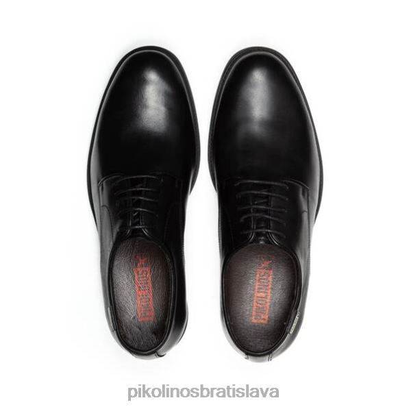 obuv čierna-df Pikolinos 640B4582 elegantná topánka lorca muži