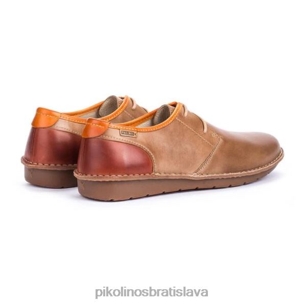 obuv koliesko Pikolinos 640B4903 santiago santiago blucher s viditeľným prešívaním muži