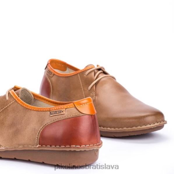 obuv koliesko Pikolinos 640B4903 santiago santiago blucher s viditeľným prešívaním muži
