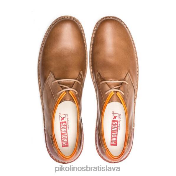 obuv koliesko Pikolinos 640B4903 santiago santiago blucher s viditeľným prešívaním muži