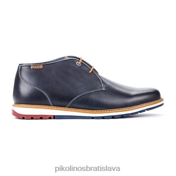 obuv Modrá Pikolinos 640B41025 šnurovacia topánka berna muži