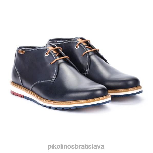 obuv Modrá Pikolinos 640B41025 šnurovacia topánka berna muži