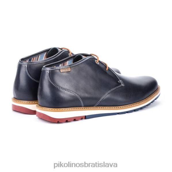obuv Modrá Pikolinos 640B41025 šnurovacia topánka berna muži