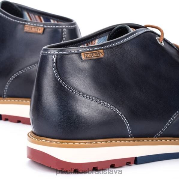 obuv Modrá Pikolinos 640B41025 šnurovacia topánka berna muži