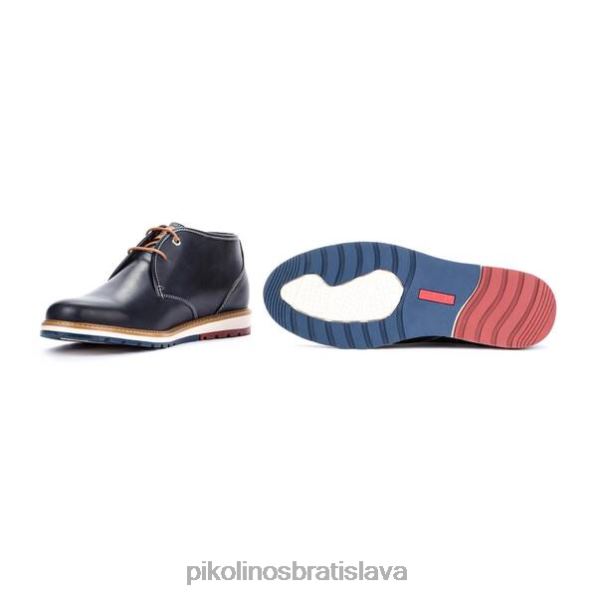 obuv Modrá Pikolinos 640B41025 šnurovacia topánka berna muži