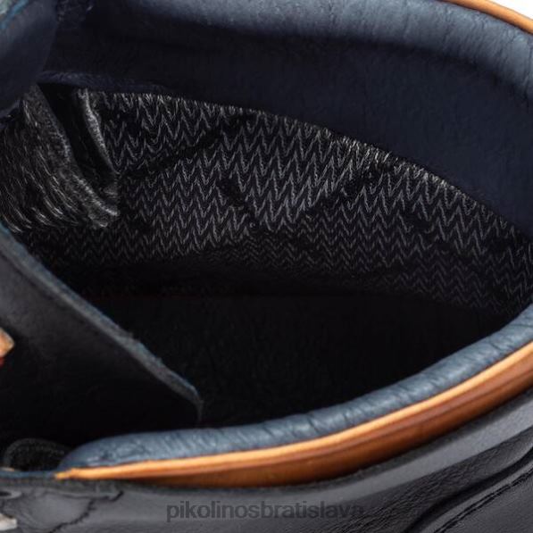 obuv čierna Pikolinos 640B4623 Moderná členková obuv v yorku muži