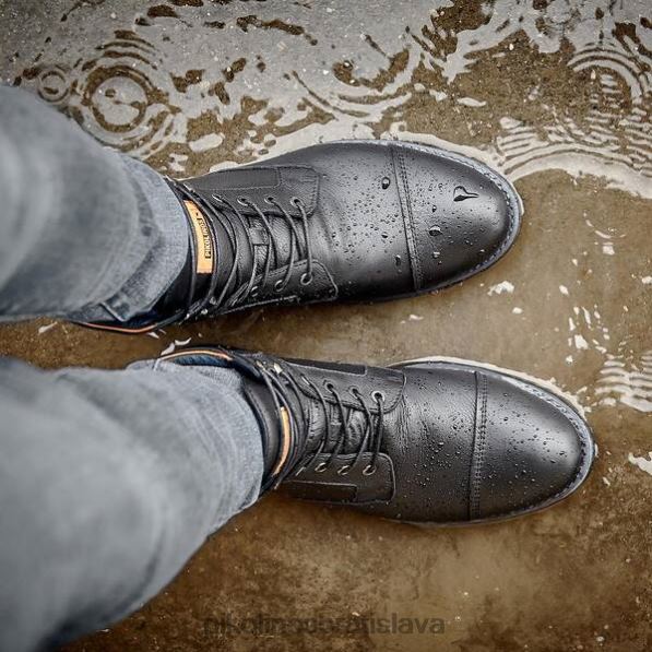 obuv čierna Pikolinos 640B4623 Moderná členková obuv v yorku muži