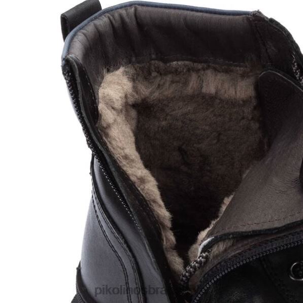 obuv čierna Pikolinos 640B4633 členková obuv ourense urban track sole muži