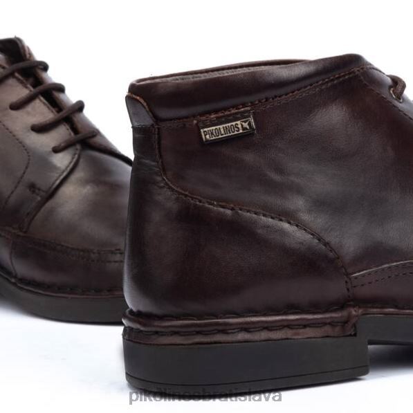 obuv olmo Pikolinos 640B41023 náramok šnurovacie členkové topánky muži