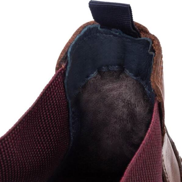 obuv olmo Pikolinos 640B4640 york chelsea boot s chlpatou podšívkou muži