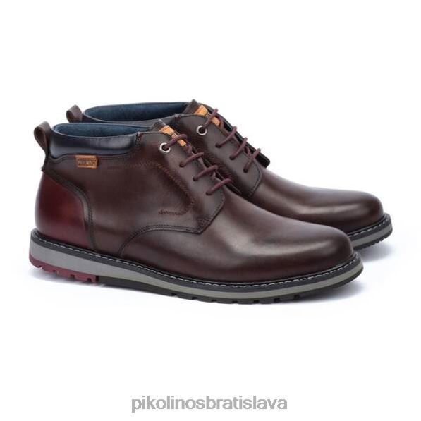obuv olmo Pikolinos 640B4641 berna berna šnurovacie členkové čižmy muži