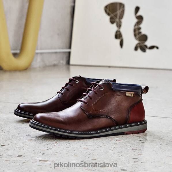 obuv olmo Pikolinos 640B4641 berna berna šnurovacie členkové čižmy muži