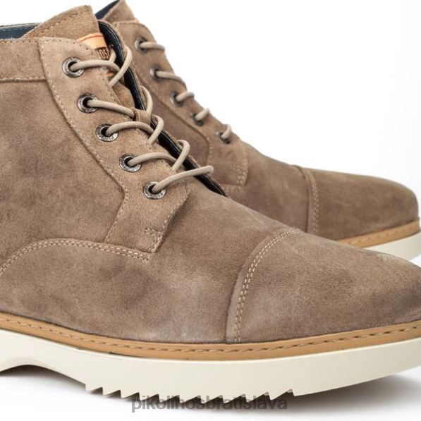 obuv taupe Pikolinos 640B41016 napoles šnurovacie členkové topánky muži