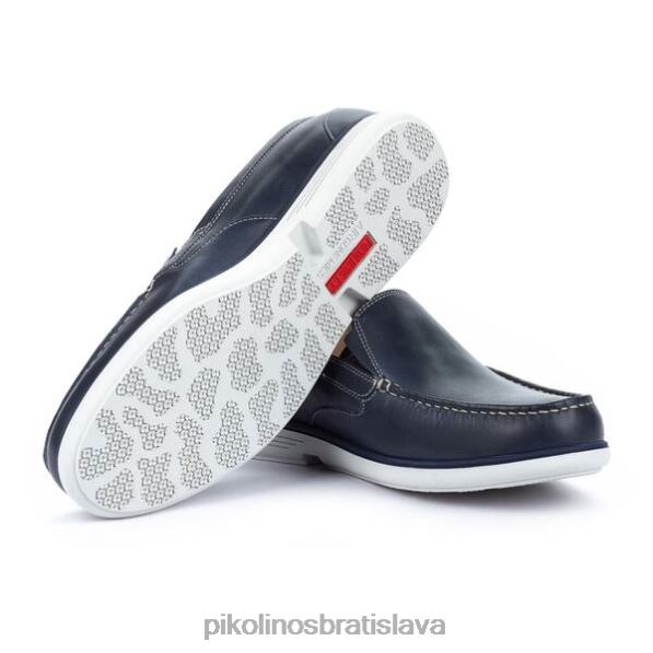 obuv Modrá Pikolinos 640B41009 Arenal plain deck topánka muži