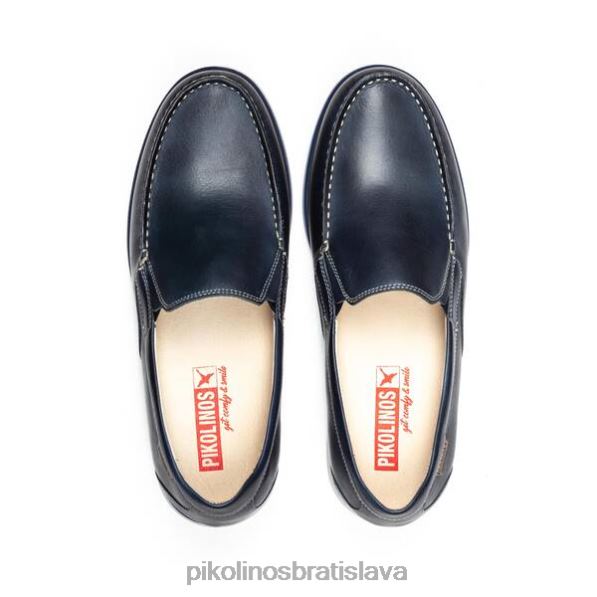 obuv Modrá Pikolinos 640B41009 Arenal plain deck topánka muži