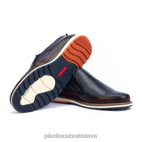 obuv Modrá Pikolinos 640B4531 berna ležérny mokasín muži
