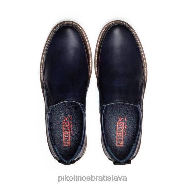 obuv Modrá Pikolinos 640B4531 berna ležérny mokasín muži