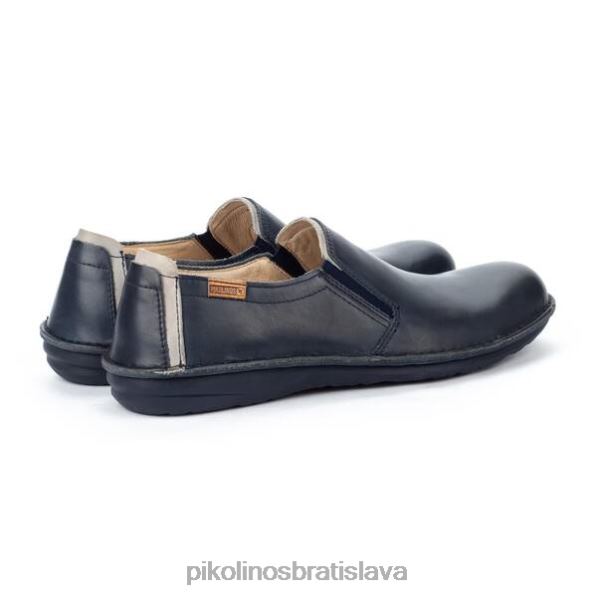 obuv Modrá Pikolinos 640B4996 santiago basic mokasína muži