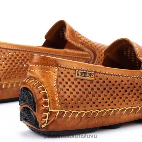 obuv brandy Pikolinos 640B4523 kožený mokasín jerez jerez die cut muži