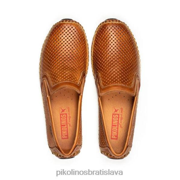 obuv brandy Pikolinos 640B4523 kožený mokasín jerez jerez die cut muži
