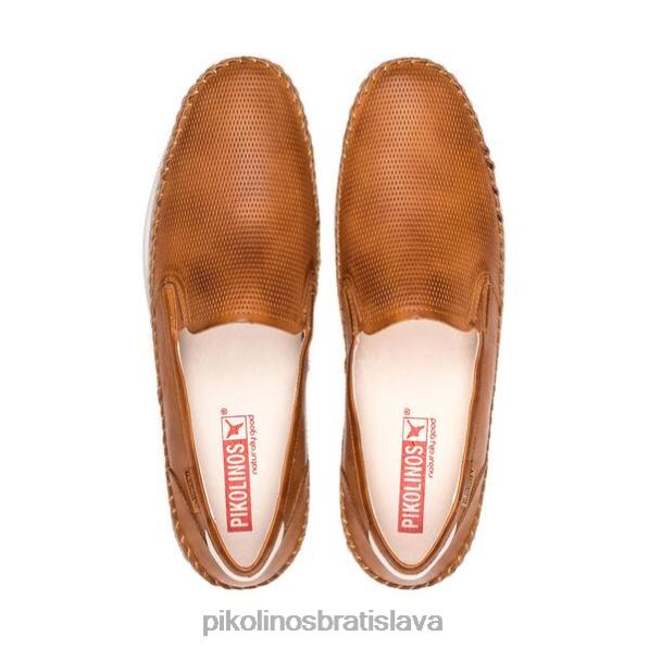 obuv brandy Pikolinos 640B4994 altet altet reliéfna kožená mokasína muži