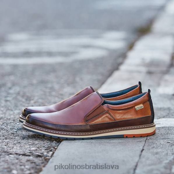 obuv cuero Pikolinos 640B4530 berna ležérny mokasín muži