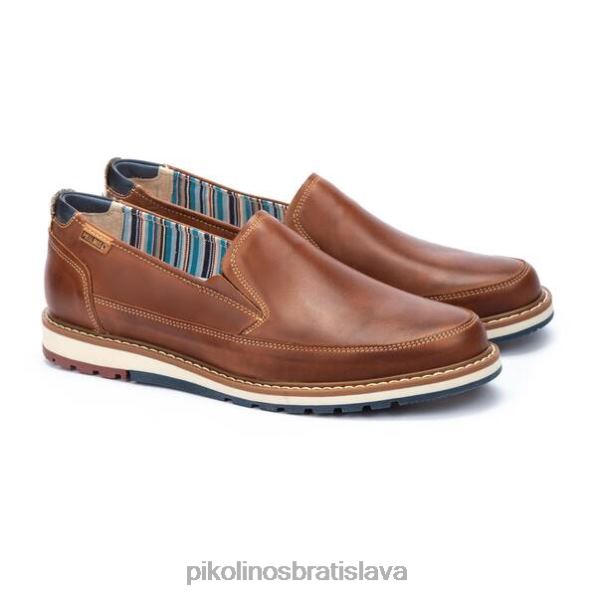 obuv cuero Pikolinos 640B4545 Kožené mokasíny berna so športovou podrážkou muži