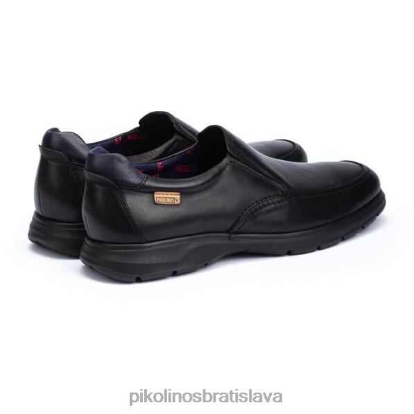 obuv čierna Pikolinos 640B41011 mogan klasické mokasíny s extra ľahkou podrážkou muži