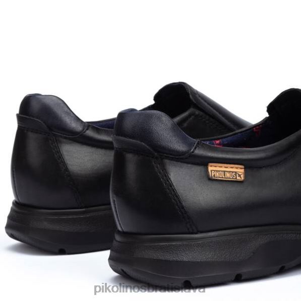 obuv čierna Pikolinos 640B41011 mogan klasické mokasíny s extra ľahkou podrážkou muži