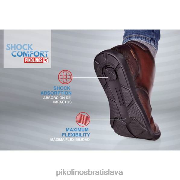 obuv čierna Pikolinos 640B41011 mogan klasické mokasíny s extra ľahkou podrážkou muži