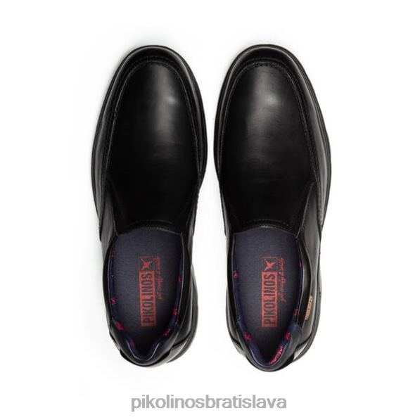 obuv čierna Pikolinos 640B41011 mogan klasické mokasíny s extra ľahkou podrážkou muži