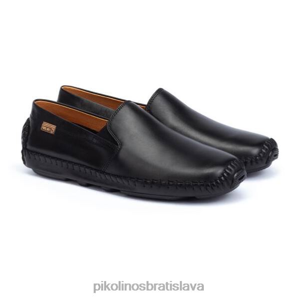 obuv čierna Pikolinos 640B4516 jerez jerez pohodlný mokasín muži