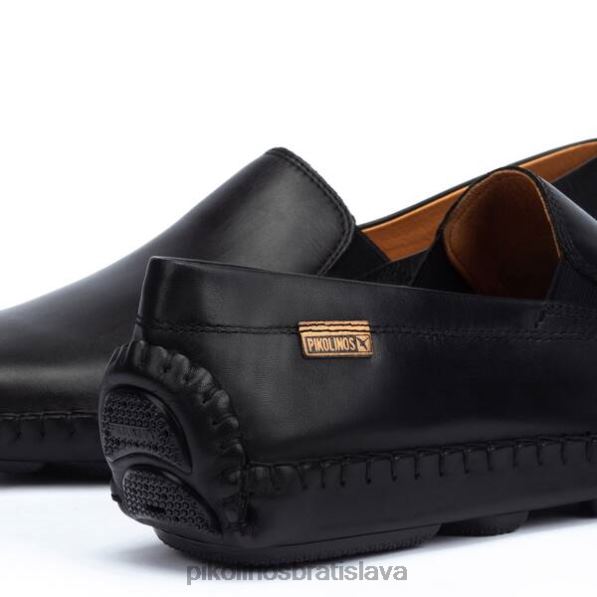 obuv čierna Pikolinos 640B4516 jerez jerez pohodlný mokasín muži