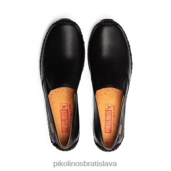 obuv čierna Pikolinos 640B4516 jerez jerez pohodlný mokasín muži